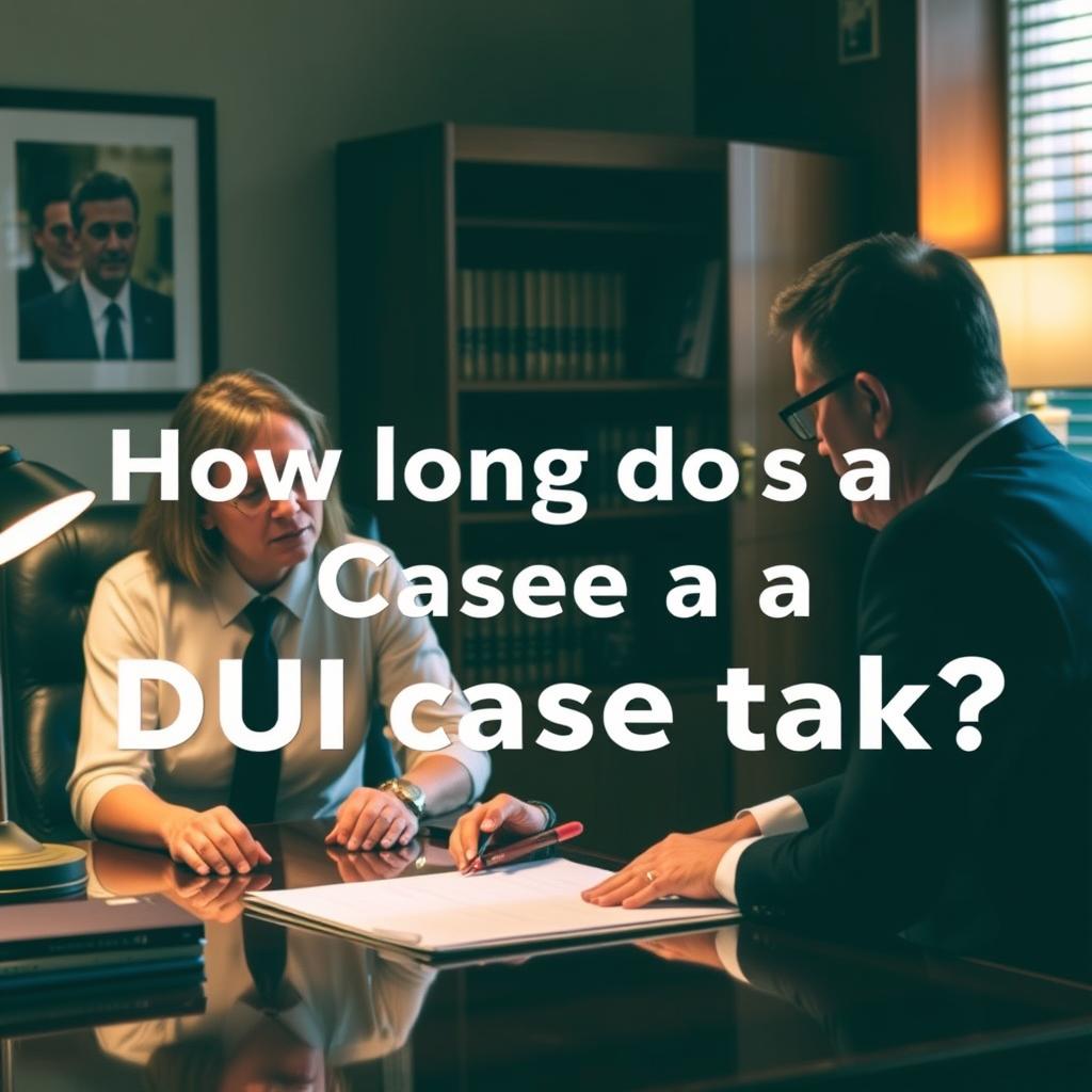 How long does a DUI case take in Lexington