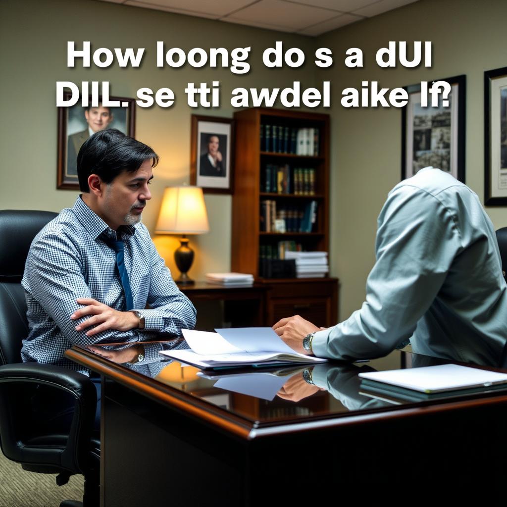 How long does a DUI case take in Stafford County