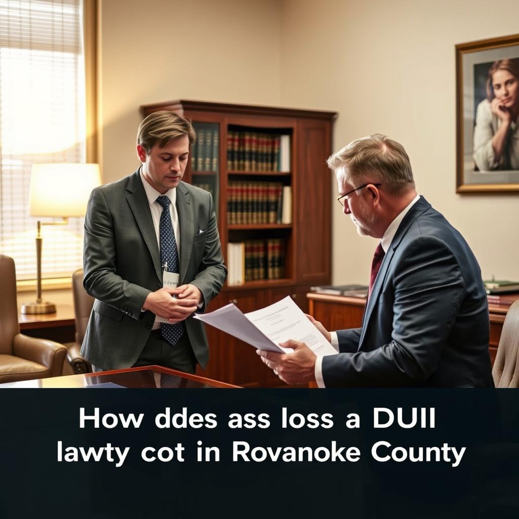 How much does a DUI lawyer cost in Roanoke County